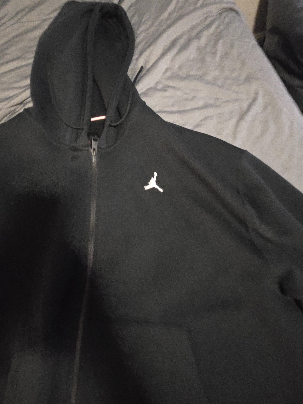 Jordan Men's Black Full-Zip Hoodie